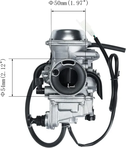 Miniatura 5 de Carburador Carb para Honda Fourtrax 300 TRX300FW 1993-2000, Fourtrax TRX 350 1986-1987, Foreman TRX400FW 400 1997-2004, Foreman 450 TRX450FE/FM/S/ES