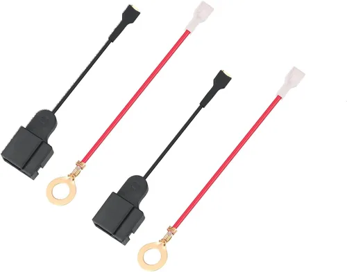 Miniatura 10 de SEINECA 2 Piezas Bocina de Coche Enchufe Especial Compatible con Adaptador de Bocina BWM Arnés de Cableado Cable Convertidor de Bocina de Coche.