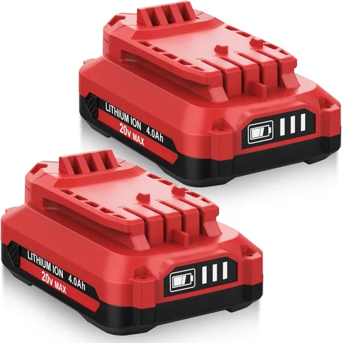 Miniatura 8 de Paquete de 2 baterías de iones de litio de 20 V 3600 mAh de repuesto para Craftsman V20, compatible con Craftsman batería de 20 voltios, 3.6 Ah MAX