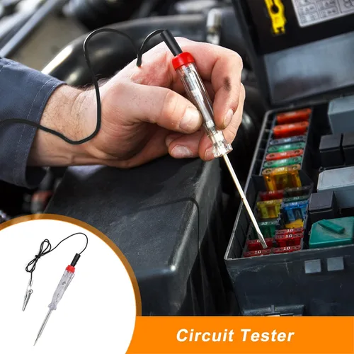 Miniatura 4 de AHIER - Juego surtido de fusibles de automóvil de 180 piezas, con probador de fusibles de automóvil y extractor de fusibles, fusibles automotrices