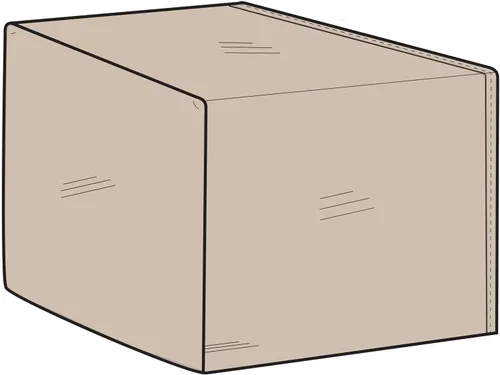 Miniatura 7 de Fundas protectoras modulares con secciones traseras redondeadas, de un solo tamaño, grises, Gris