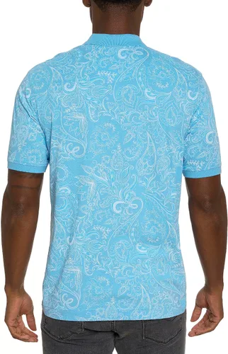 Miniatura 2 de Robert Graham Camisa polo de punto de manga corta para hombre