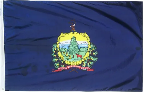 Annin Flagmakers Bandera del estado de Vermont fabricada en Estados Unidos según las especificaciones de diseño oficiales del estado, 3 x 5 pies