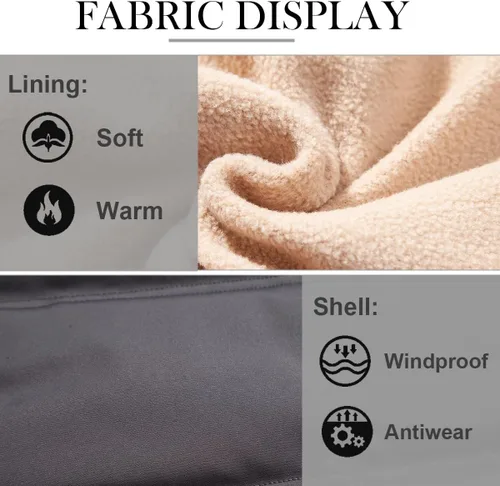 Miniatura 5 de Msmsse Chaleco acolchado de invierno para hombre, chaleco acolchado con cuello alto, chaleco acolchado cálido