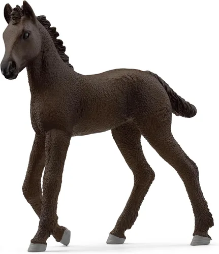 Schleich Horse Club - Figura de caballo de potro friesiano - Figuras de pony para niñas y niños - Niños a partir de 5 años