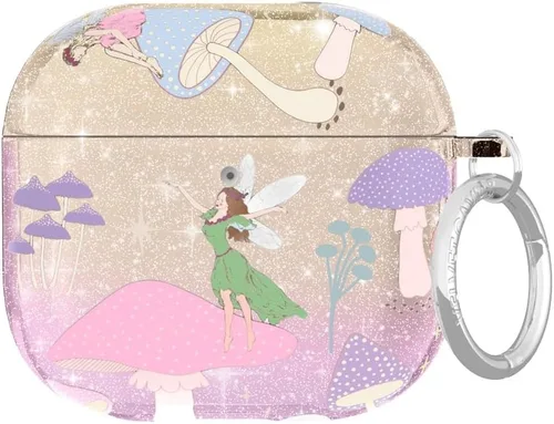Miniatura 46 de VELVET CAVIAR Compatible with AirPods 4 Case with Keychain - Cute Protective Hard 4th Generation Cases for Women - Blue Aquamarine Polka Dot