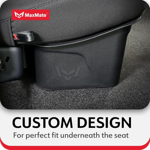 Miniatura 3 de MaxMate Caja de almacenamiento para debajo del asiento compatible con Ford F-150 2015-2026; F-250 F-350 SD Supercrew Cab 2017-2026, organizador