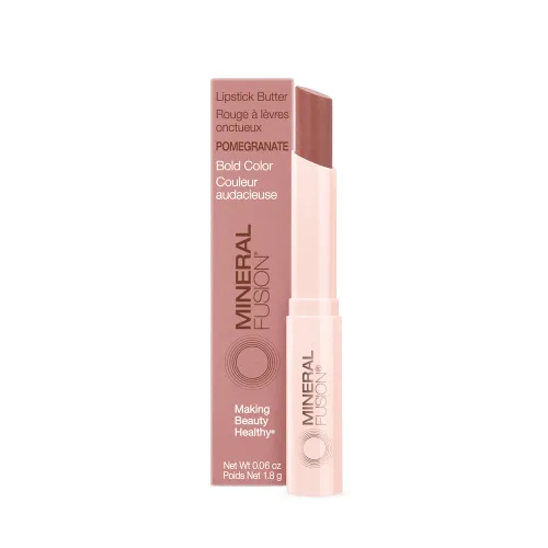 Mineral Fusión Lipstick Mantequilla, Pomegranate