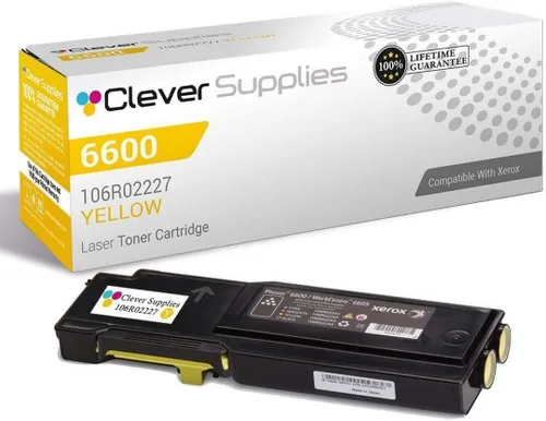 Miniatura 281 de CS compatible Xerox Phaser 6510/WorkCentre 6515 (106r03480) 2 cartuchos de tóner negro para Phaser 6510, WorkCentre 6515 2 negro