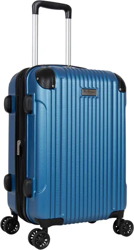 Miniatura 3 de Ben Sherman Heathrow Hall - Maleta de 8 ruedas extensible y ligera, color gris oscuro, azul (Vivid Blue)), 181557VB