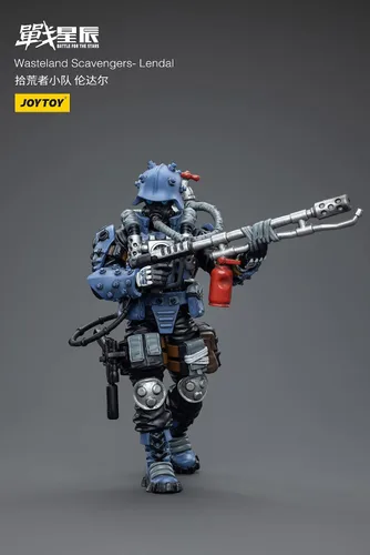 Miniatura 6 de Pipigirl Figuras de acción de soldado 1/18, kits de modelos de soldado de carroñeros de tierras baldíos de 4 pulgadas