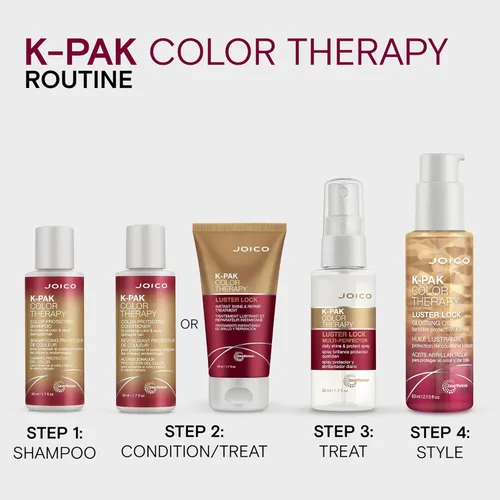 Miniatura 6 de Joico K-PAK Color Therapy Luster Lock Instant Shine & Repair Treatment For Color-Treated Hair Boost Color Vibrancy Repair Breakage With