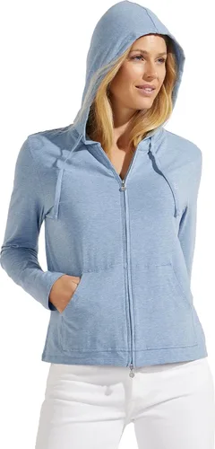 Miniatura 15 de Sudadera con capucha para la costa, de Coolibar, para mujer, UPF 50+, protege del sol