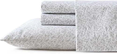 Miniatura 11 de Laura Ashley - Juego de sábanas King, sábans de cama extremadamente suaves con una sensación ligera y naturalmente sedosa de algodón satinado - Musa