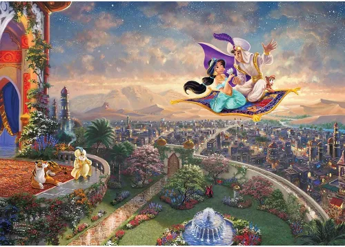 Miniatura 28 de MIGHTYPRINT Disney – La Bella Durmiente – Princesa Aurora y el Príncipe Felipe – Arte de pared duradero de 24 x 17 pulgadas – No hecho de papel