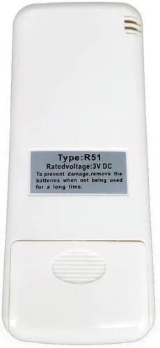 Miniatura 2 de Nuevo control remoto R51 para Midea KAISAI RG51Q1/BGE RG51C/E R51D/E R51D/CE KOU-12HFN1-QRC8 y DiamondAir D1512HMSI D1512HM AC Aire acondicionado