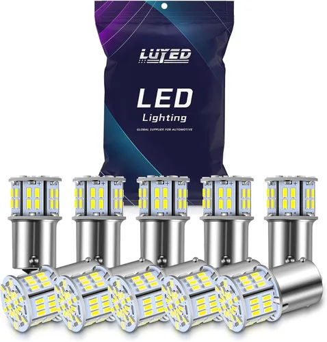 Miniatura 11 de 1156 Bombilla LED BA15S 7506 1003 1073 1141 Bombilla LED para Luces de Caravana RV Bombillas de Señal de Giro del Auto Luz de Freno Luz Corriente