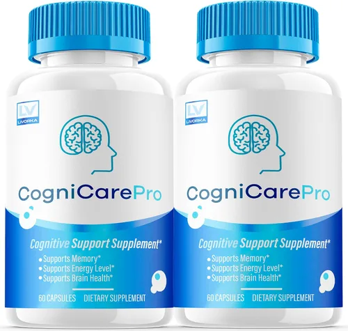 LIVORKA - Paquete de 2 cápsulas Cognicare Pro, Cognicare Pro, pastillas Cognicare Pro, fórmula avanzada Cognicare Pro, Cognicare Pro Vitaminas,