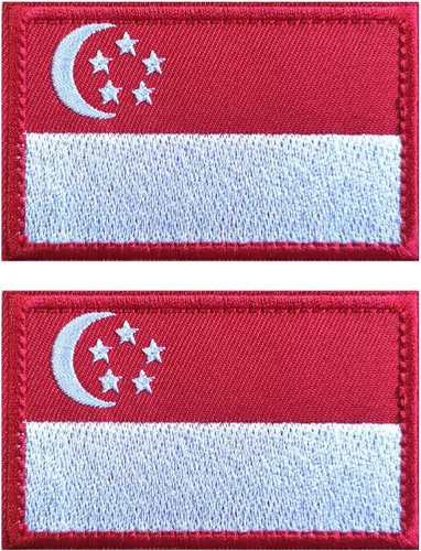 Miniatura 130 de 2 parches de bandera de Japón de AliPlus bordados tácticos militares moral parche apliques gancho y bucle