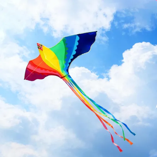 Miniatura 8 de HENGDA KITE Cometa Phoenix, para niños y adultos, fácil de volar, excelente diseño de tela y estructura, las imágenes son hermosas en alta
