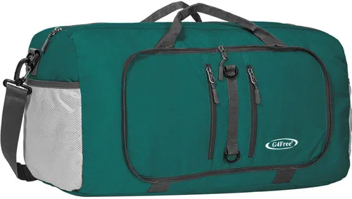 G4Free, bolsa plegable, de lona, para viajar, liviana, de 22 pulgadas, para equipaje, deportes, gimnasio