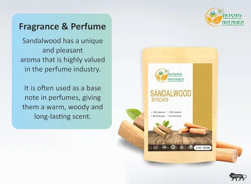 Miniatura 2 de Herbs Botanica Palitos de sándalo Natural Chandan Ki Lakdi Sagrado Sándalo Palitos de Sándalo: Aromatic Bliss Spiritual Serenity Inciense Havan