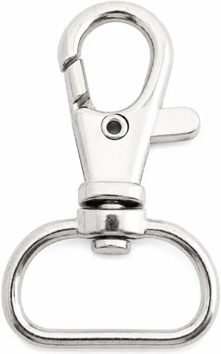 Miniatura 9 de CRAFTMEMORE Broches giratorios de langosta clásicos, ganchos a presión CS10 para monedero, clip de 5/8 pulgadas, 3/4 pulgadas, 1 pulgada, paquete