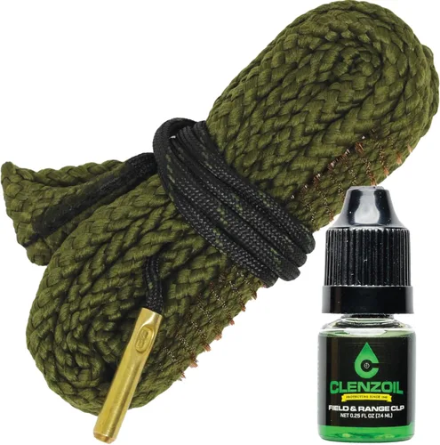 Miniatura 16 de CLENZOIL Field & Range Cobra Bore Cleaner Gun Barrel Cleaning Tool Brass Brush Embedded in Cotton Bore Rope