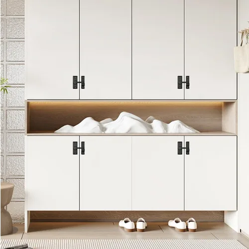 Miniatura 8 de Cerradura luminosa con cierre abatible para seguridad del hogar, flexibilidad de doble propósito, apertura izquierda/derecha de 90/180 grados