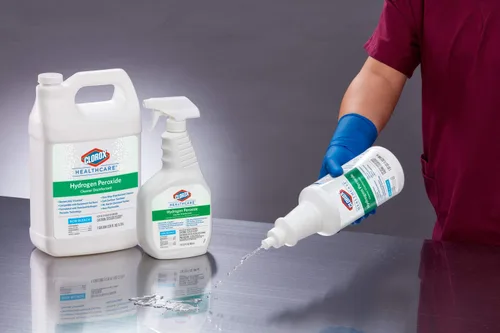Miniatura 4 de Desinfectante limpiador en spray de peróxido de hidrógeno Clorox Healthcare, mata los norovirus, 32 fl. oz., 1
