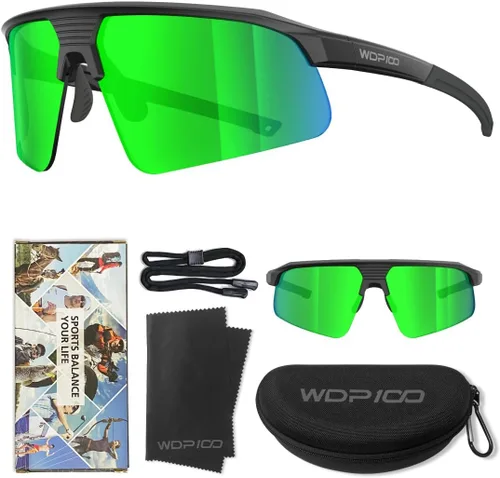 Miniatura 3 de Q217 HD Gafas de sol polarizadas para mujeres y hombres, ciclismo, correr, pesca, senderismo, golf, béisbol, voleibol, deportes al aire libre, Q217