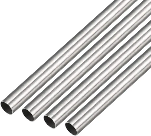 Miniatura 35 de METALLIXITY Tubo de acero inoxidable 304 (0.039 in de diámetro exterior x 0.008 in de pared T x 9.843 in de largo), 4 piezas, tubo recto