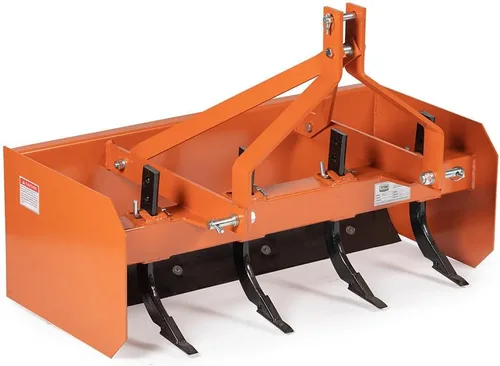 Titan - Accesorio para tractor de hoja de caja de 4 a 7 pies Categoría 1 Cat 0 vástago escarificador