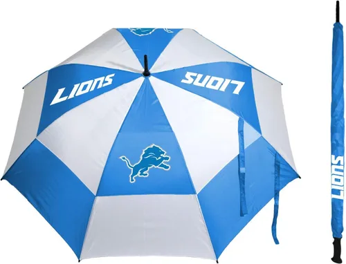 Miniatura 26 de Team Golf NFL San Francisco 49ers - Paraguas de golf de 62 pulgadas con funda protectora, diseño de protección contra el viento de doble toldo