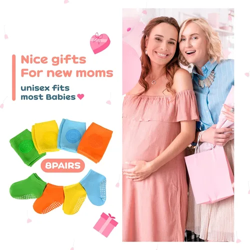 Miniatura 7 de BOSONER Rodilleras antideslizantes para bebés y niños y niñas, el mejor regalo para bebés, rodilleras unisex para bebés y niños pequeños