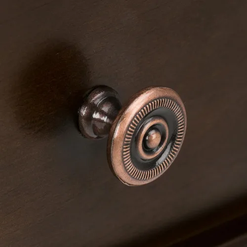 Miniatura 5 de SIMPLIHOME Carlton Mesa de café – Mesa de cóctel de transición de madera maciza de 44 pulgadas de ancho en marrón tabaco oscuro, mesa clásica