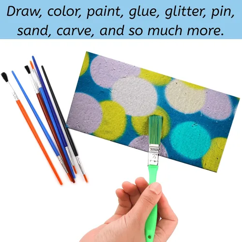 Miniatura 4 de YOUEON 12 bloques de espuma para manualidades, bloques rectangulares de espuma gruesa de 8 x 4 x 2 pulgadas, ladrillos de poliestireno para artes