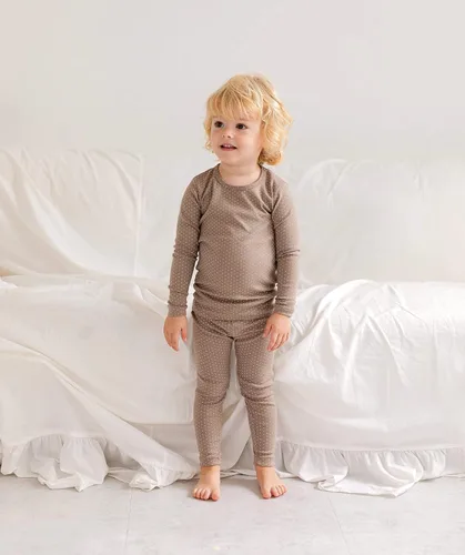 Miniatura 58 de AVAUMA Conjunto de pijama de algodón para bebés y niñas de 6 meses a 7 años