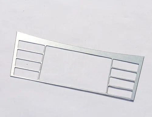 Miniatura 6 de YIWANG Aleación de aluminio consola central botón panel Trim coche accesorios para Mercedes Benz E clase W212 2010-2015