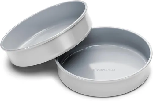 Miniatura 11 de Caraway Sartén Circular de Cerámica Antiadherente de 9" - Revestimiento de Cerámica Naturalmente Resbaladizo - No Tóxico, Libre de PTFE y PFOA - Gris