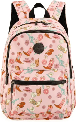 Miniatura 19 de Montana West - Mochila para mujeres, bolso de viaje occidental, mochila casual, mochila de día para portátil, universidad, Mediana