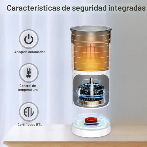 Miniatura 6 de SIMPLETASTE Espumador de leche, vaporizador eléctrico 4 en 1, máquina automática de espuma caliente y fría y calentador de leche para café
