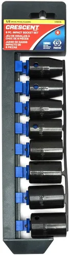 Miniatura 2 de Crescent Juego de llaves SAE de impacto estándar de 6 puntos con accionamiento de 1/2" de 8 piezas - CIMS0N