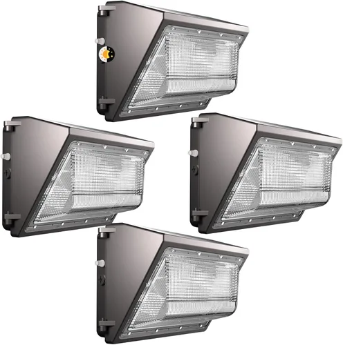 Miniatura 10 de Lightdot Paquete de 8 luces LED de pared de 150 W, fotocélula del atardecer al amanecer de 100 a 277 V 22500LM (150Lm/W) 5000K IP65 iluminación