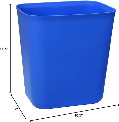 Miniatura 7 de Nipogear Basurero eficiente de 3 galones, se adapta debajo del escritorio, cocina, hogar, oficina (azul, 3 galones)