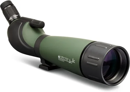 KONUS KonuSpot Spotting Scope | Durable Scope with Multi-Coated Optics, Variable Magnification & Protective Case | Zoom Optics for Birdwatching,