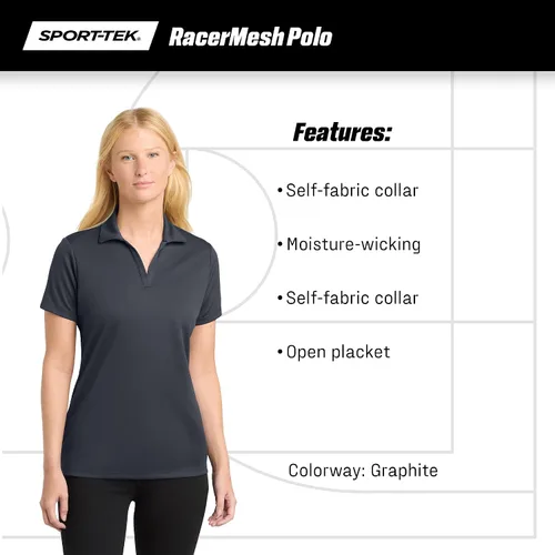 Miniatura 5 de Sport Tek Polo transpirable para mujer