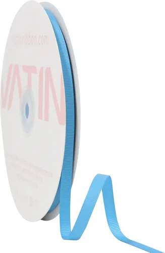 Miniatura 17 de Vatin - Rollo de cinta de grogrén, rollos de 25-50 yardas, perfecto para decoración de bodas, coronas, baby showers, envolturas de paquete de regalo