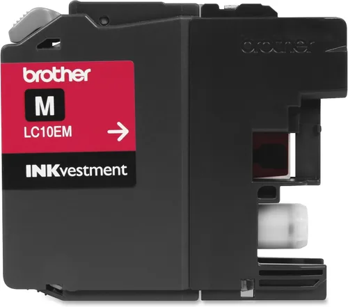 Miniatura 2 de Brother Cartucho de tinta magenta de alto rendimiento para impresora LC10EM