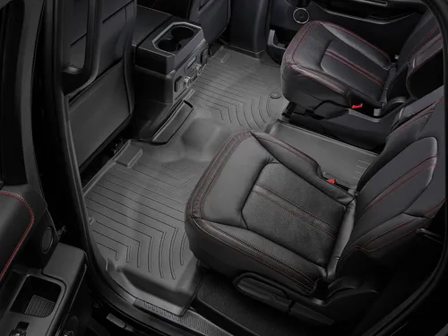 Miniatura 2 de WeatherTech FloorLiner HP Alfombrillas de suelo personalizadas para Ford Expedition Max, Navigator L 2ª/3ª fila (4412955IM), color negro